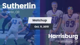 Matchup: Sutherlin vs. Harrisburg  2019