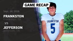 Recap: Frankston  vs. Jefferson  2016