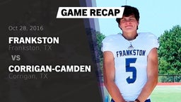 Recap: Frankston  vs. Corrigan-Camden  2016
