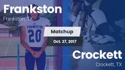 Matchup: Frankston vs. Crockett  2017