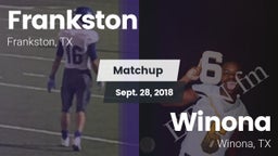 Matchup: Frankston vs. Winona  2018