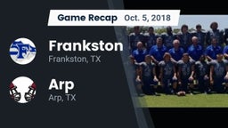 Recap: Frankston  vs. Arp  2018