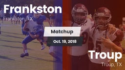 Matchup: Frankston vs. Troup  2018