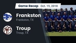 Recap: Frankston  vs. Troup  2018