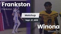 Matchup: Frankston vs. Winona  2019