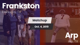 Matchup: Frankston vs. Arp  2019