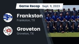 Recap: Frankston  vs. Groveton  2023