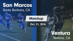 Matchup: San Marcos vs. Ventura  2016