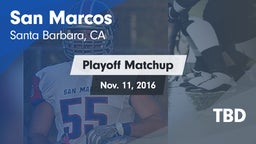 Matchup: San Marcos vs. TBD 2016