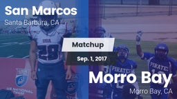Matchup: San Marcos vs. Morro Bay  2017