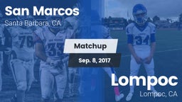 Matchup: San Marcos vs. Lompoc  2017