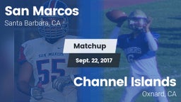 Matchup: San Marcos vs. Channel Islands  2017