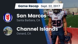 Recap: San Marcos  vs. Channel Islands  2017