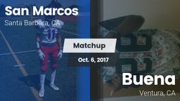 Matchup: San Marcos vs. Buena  2017