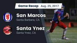 Recap: San Marcos  vs. Santa Ynez  2017