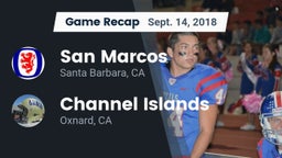 Recap: San Marcos  vs. Channel Islands  2018
