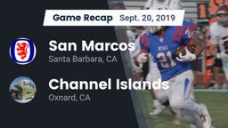 Recap: San Marcos  vs. Channel Islands  2019