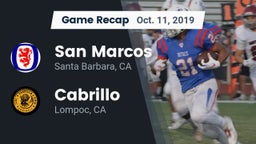 Recap: San Marcos  vs. Cabrillo  2019