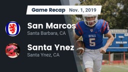 Recap: San Marcos  vs. Santa Ynez  2019