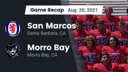 Recap: San Marcos  vs. Morro Bay  2021