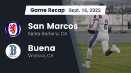 Recap: San Marcos  vs. Buena  2022