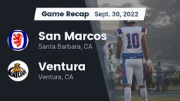 Recap: San Marcos  vs. Ventura  2022