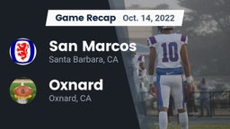 Recap: San Marcos  vs. Oxnard  2022