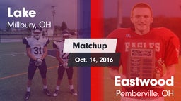 Matchup: Lake vs. Eastwood  2016