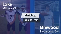 Matchup: Lake vs. Elmwood  2016