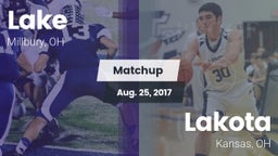 Matchup: Lake vs. Lakota 2017