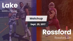 Matchup: Lake vs. Rossford  2017
