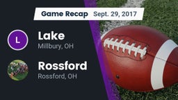 Recap: Lake  vs. Rossford  2017
