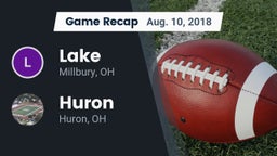 Recap: Lake  vs. Huron  2018
