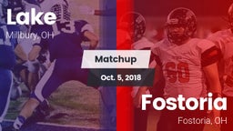 Matchup: Lake vs. Fostoria  2018