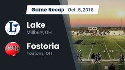 Recap: Lake  vs. Fostoria  2018