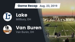 Recap: Lake  vs. Van Buren  2019