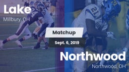 Matchup: Lake vs. Northwood  2019