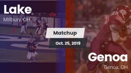 Matchup: Lake vs. Genoa  2019