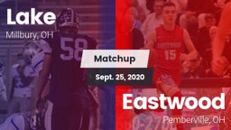 Matchup: Lake vs. Eastwood  2020