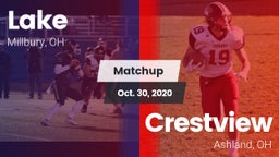 Matchup: Lake vs. Crestview  2020