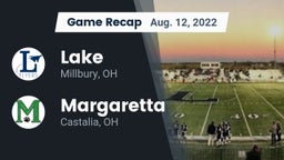 Recap: Lake  vs. Margaretta  2022