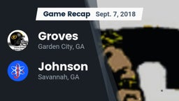Recap: Groves  vs. Johnson  2018