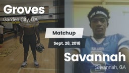 Matchup: Groves  vs. Savannah  2018