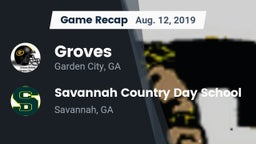 Recap: Groves  vs. Savannah Country Day School 2019