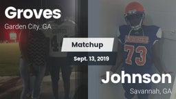 Matchup: Groves  vs. Johnson  2019