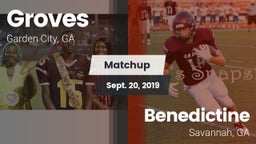 Matchup: Groves  vs. Benedictine  2019