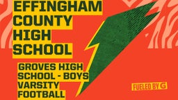Groves football highlights Effingham County High School