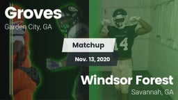 Matchup: Groves  vs. Windsor Forest  2020
