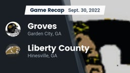 Recap: Groves  vs. Liberty County  2022