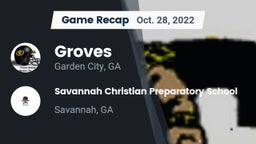 Recap: Groves  vs. Savannah Christian Preparatory School 2022